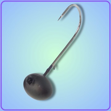 Football tungsten jighead