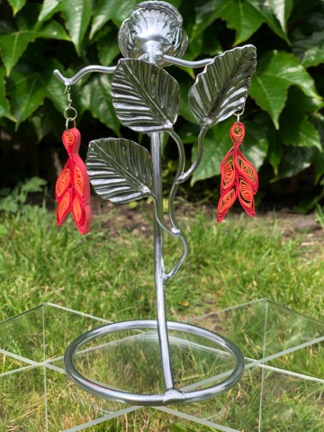 Metalen sieraden houder