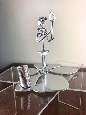 Meisje met spiegel Beeldje