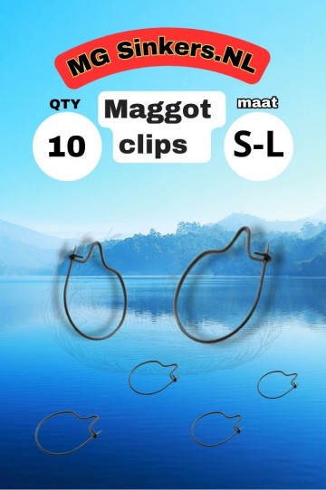 Maggot clips 59 x 89 mm