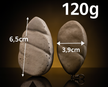 Mg sinkers mussel 120g